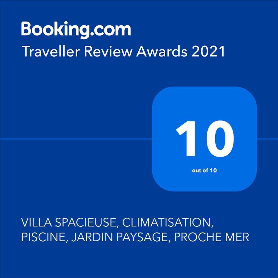 Villa Spacieuse, Climatisation, Piscine, Jardin Paysage, Proche Mer サン・シル・シュル・メール エクステリア 写真